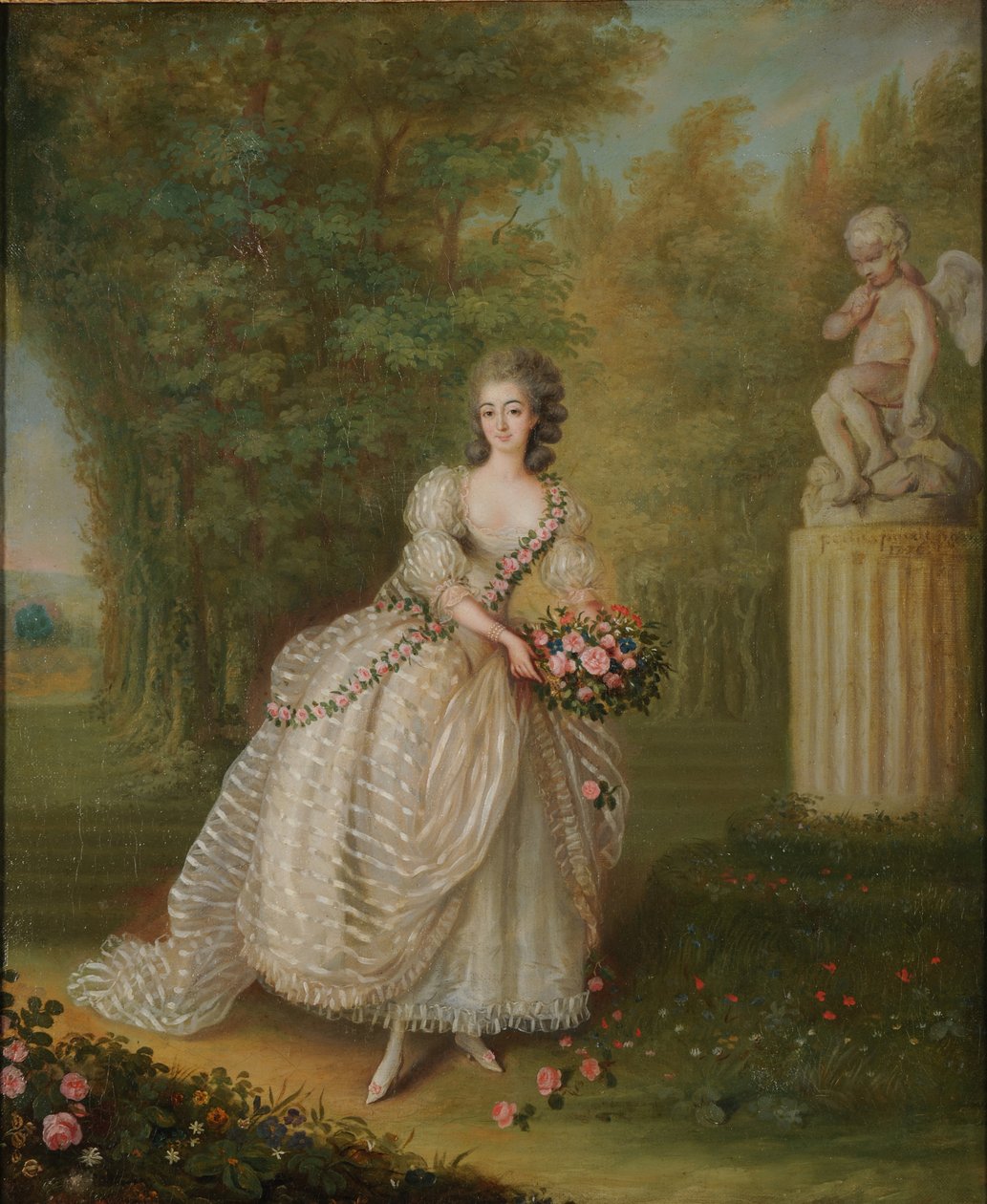 Mademoiselle Duthé door Lié Louis Périn Salbreux