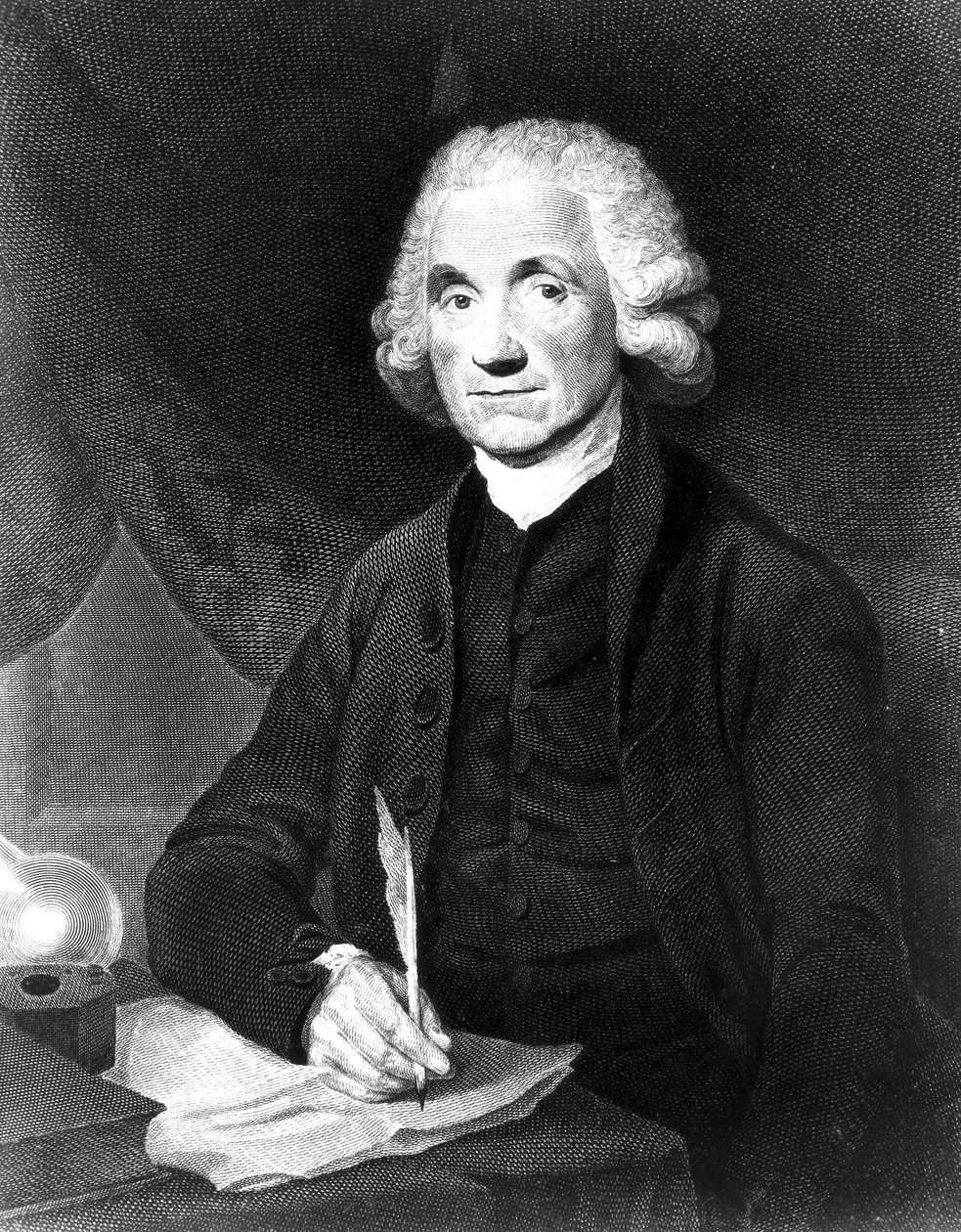 Joseph Priestley, Engels-Amerikaanse theoloog en chemicus door Unbekannt Unbekannt