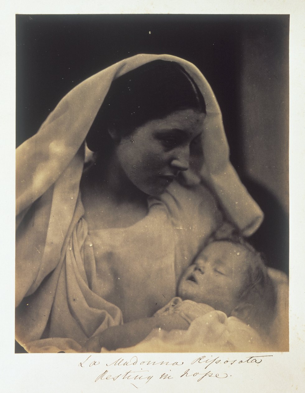 La Madonna Riposata door Unbekannt Unbekannt