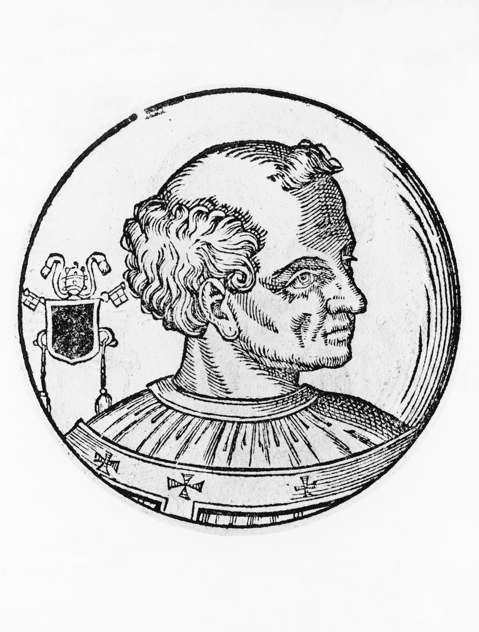Portret van Agapetus II door Unbekannt Unbekannt