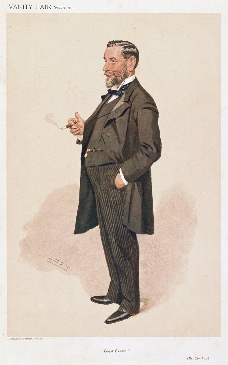 Sir Sam Fay, ca. 1900s door Unbekannt Unbekannt
