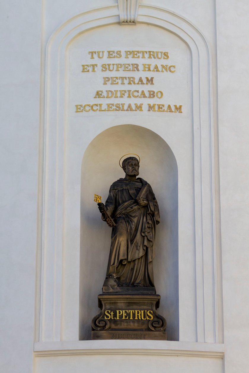 Standbeeld van St. Peter door Unbekannt Unbekannt