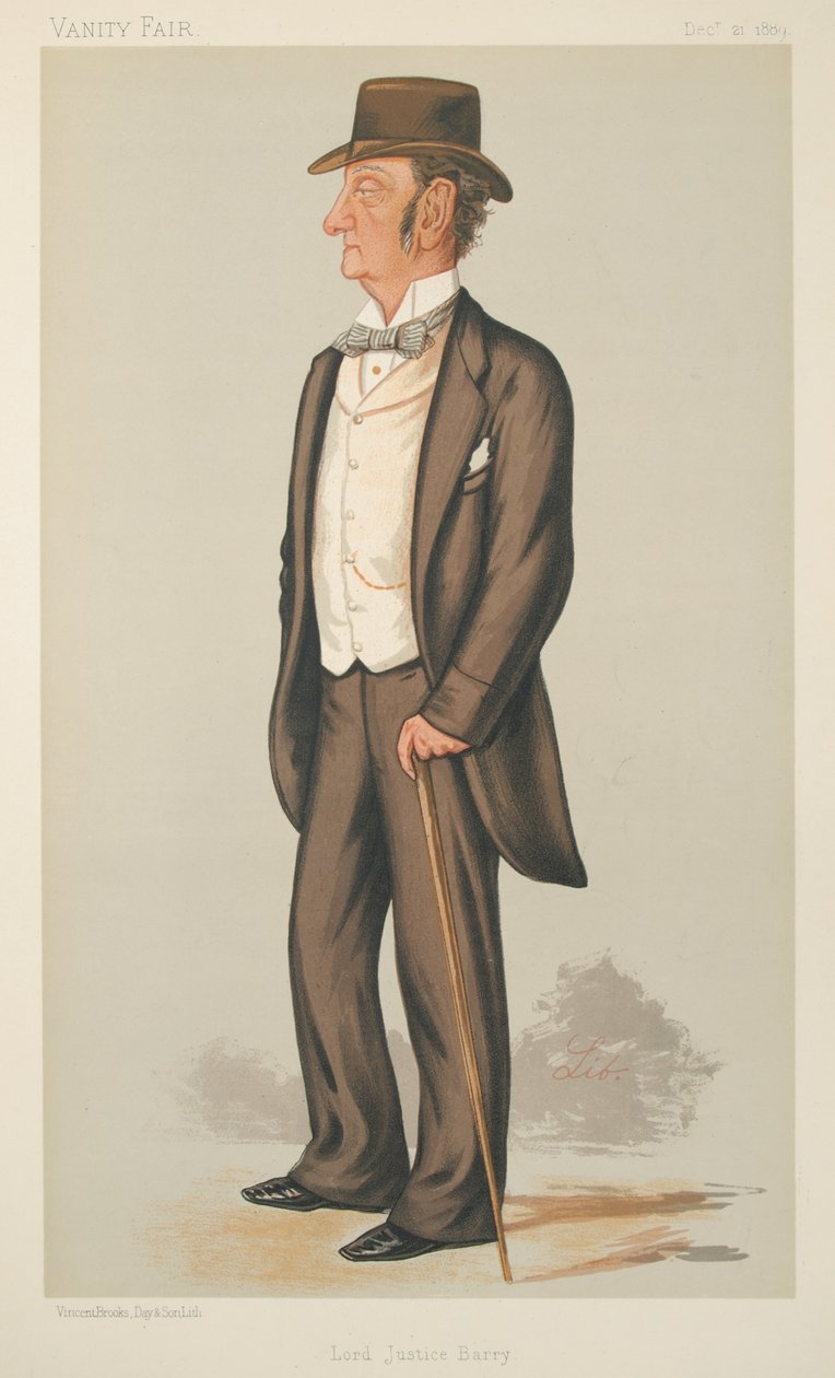 Charles Robert Barry, Vanity Fair, 1889-12-21 door Liborio Prosperi