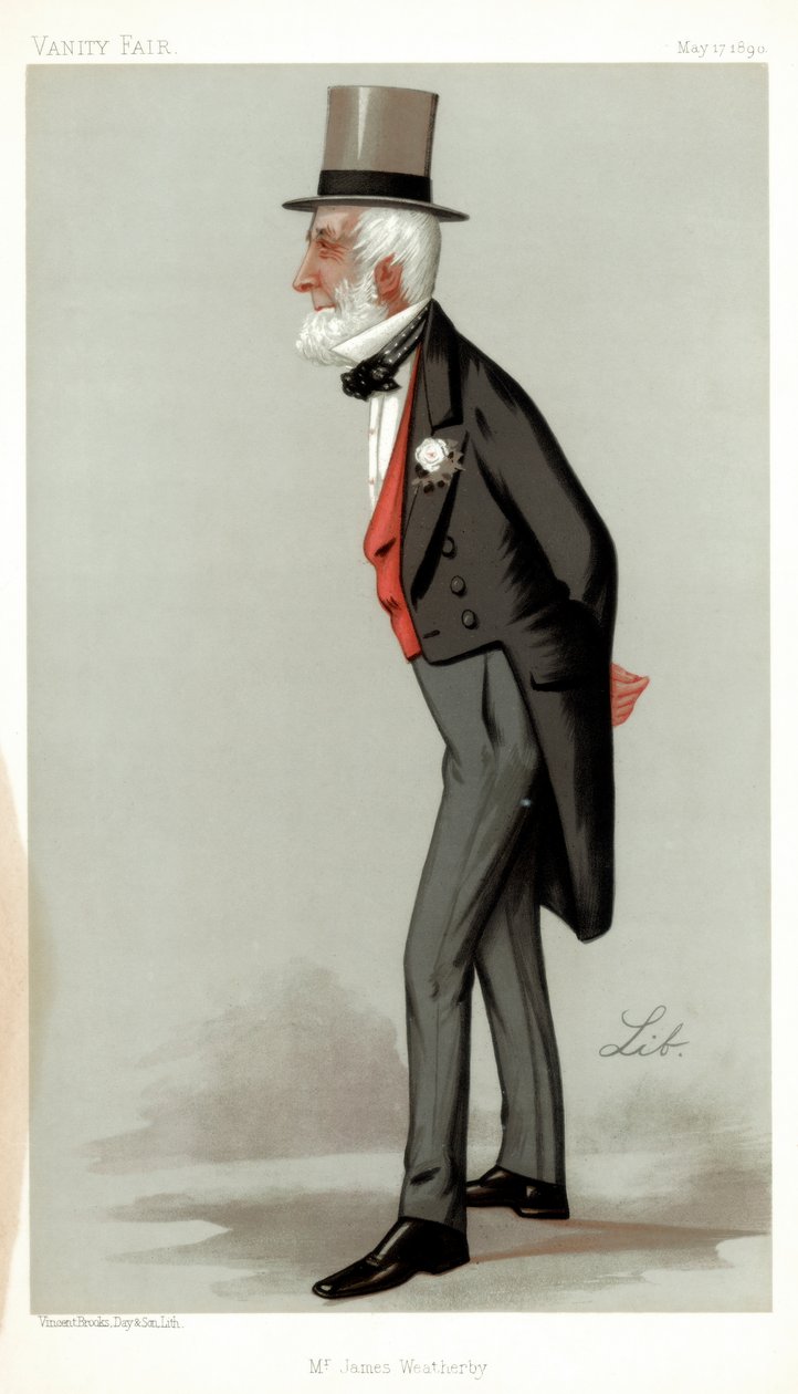 Mr James Weatherby, 1890 door Liborio Prosperi