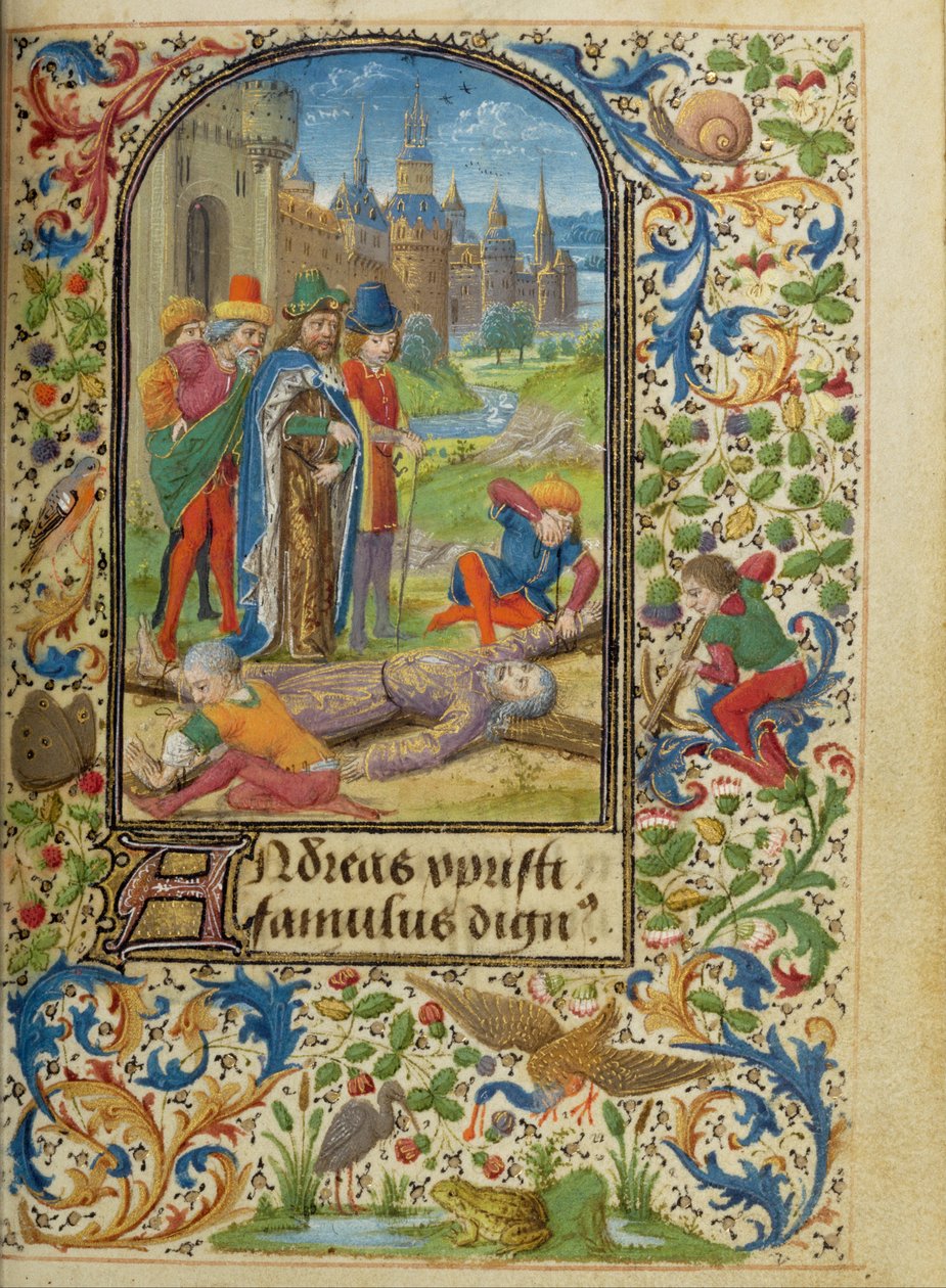 Het Martelaarschap van Sint Andreas door Lieven van Lathem