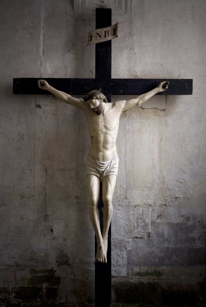 Christus aan het kruis door Ligier Richier