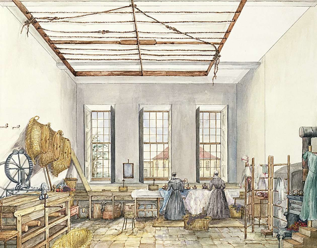 De Was bij Aynhoe, 23 februari 1847 door Lili Cartwright