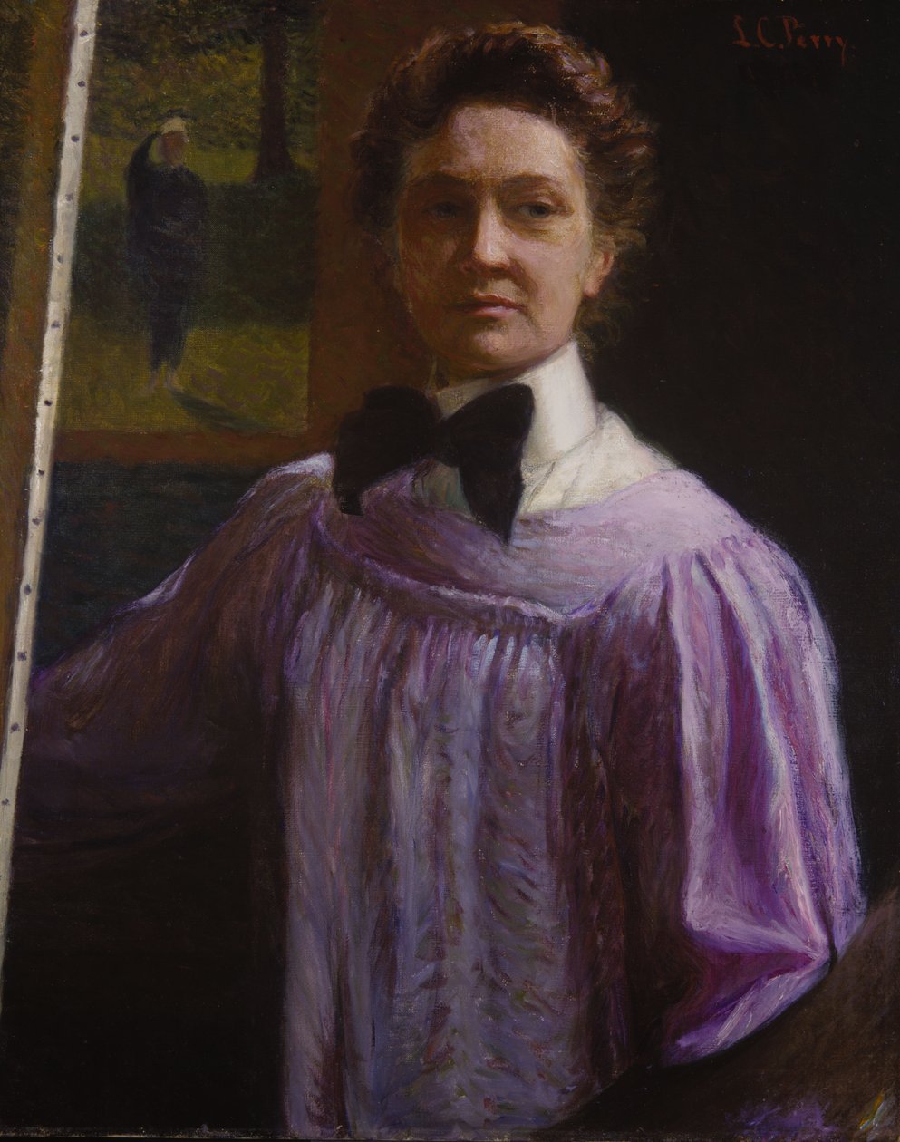 Zelfportret door Lilla Cabot Perry