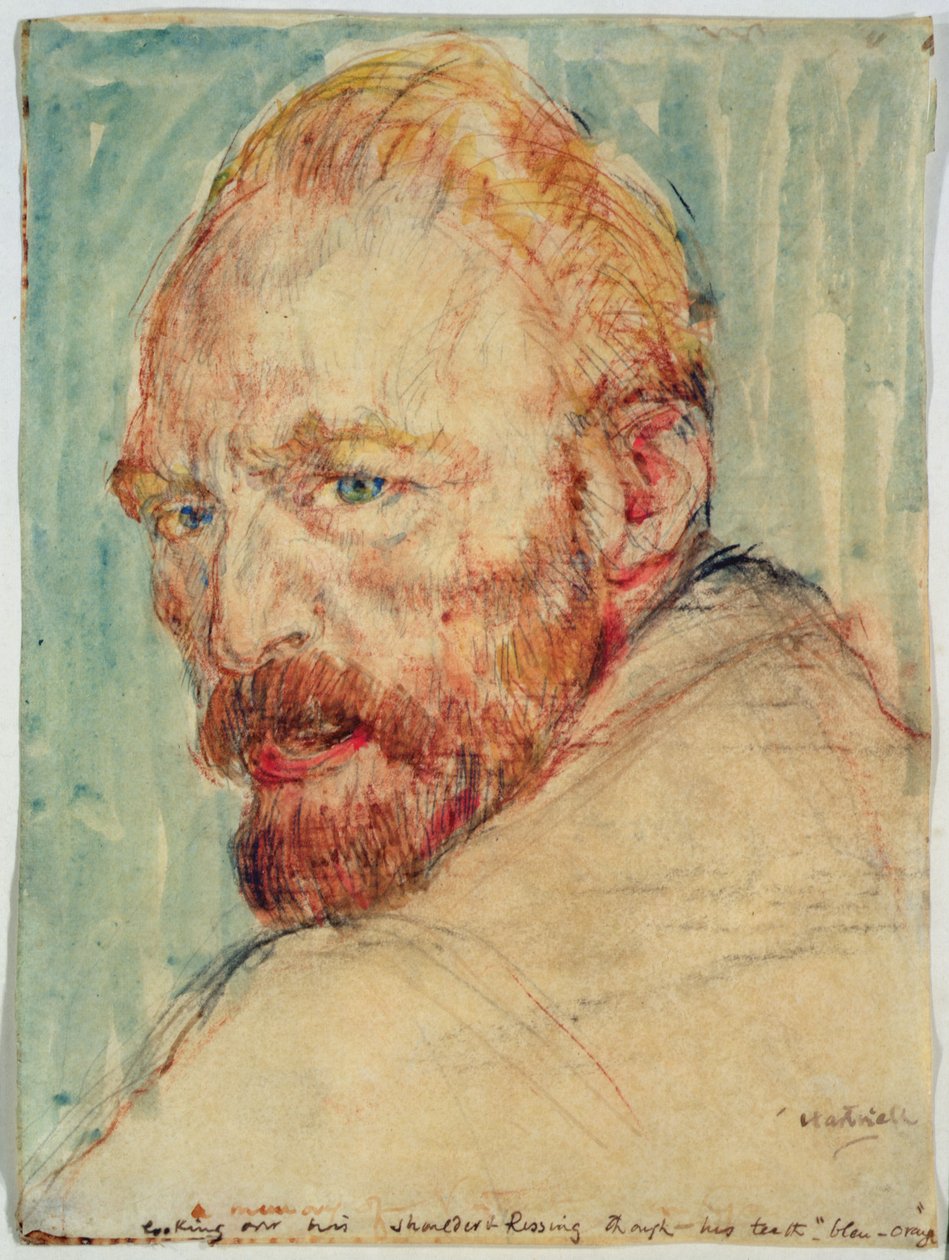 Portret van Van Gogh door Lily Blatherwick