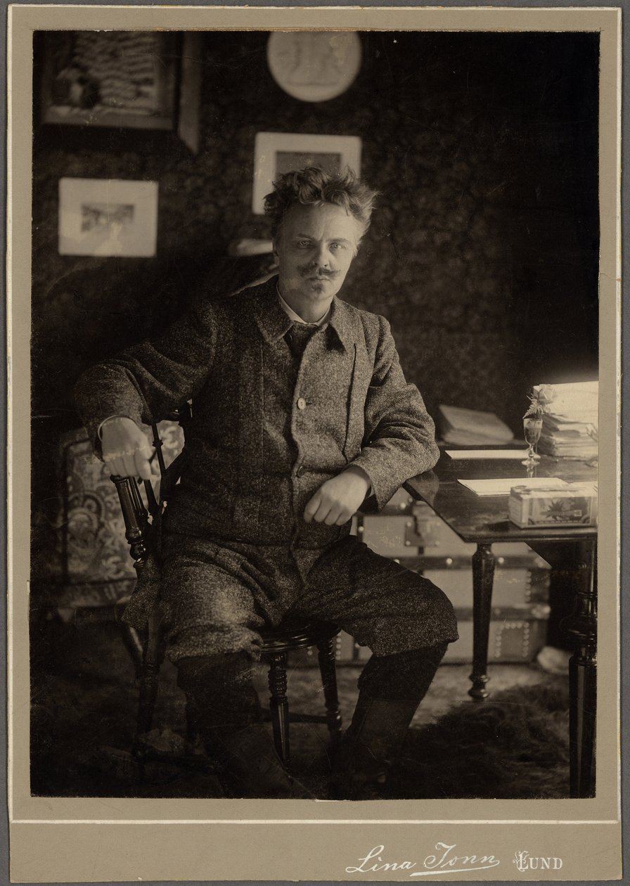 August Strindberg door Lina Jonn