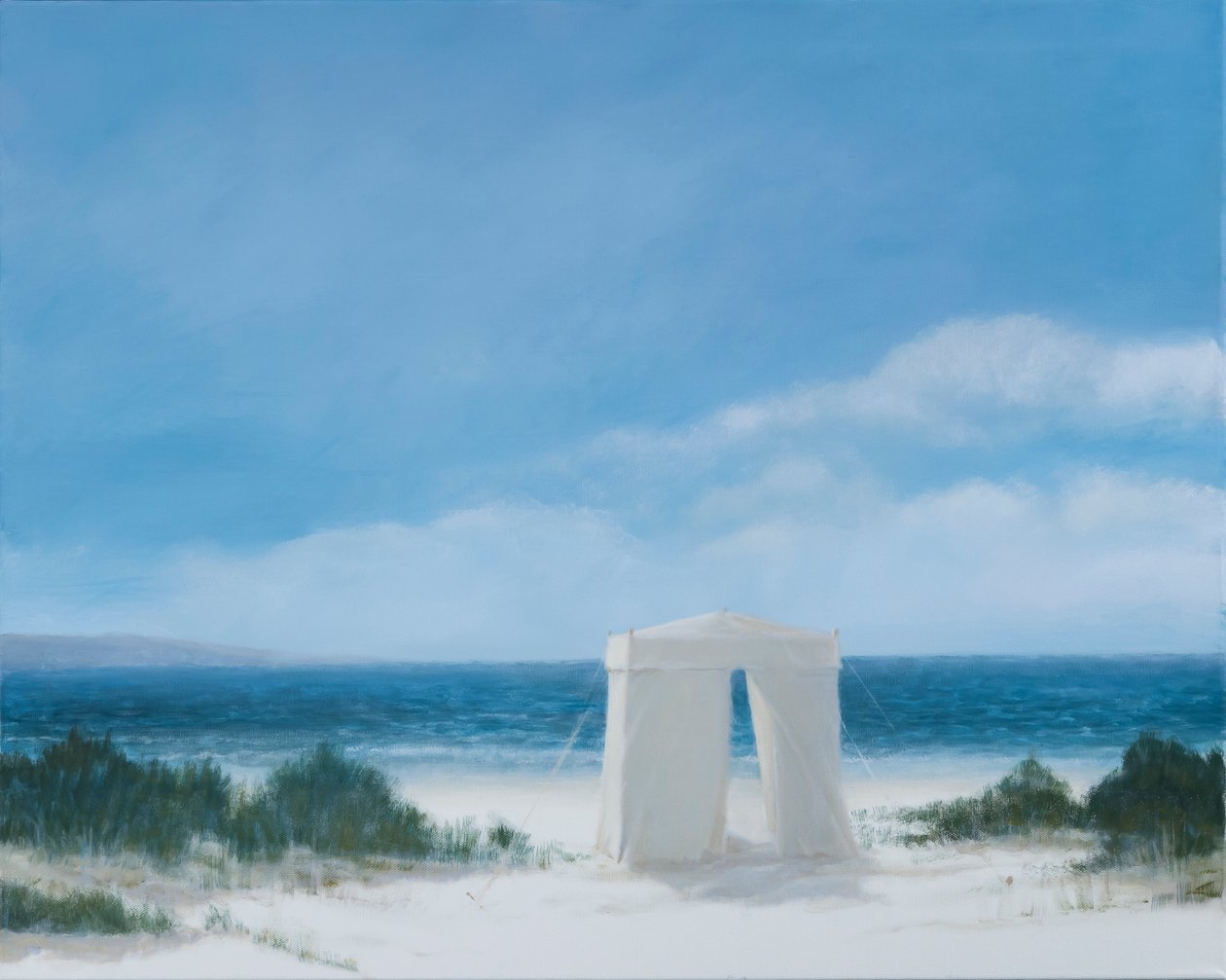 Strandtent, 2012 door Lincoln Seligman