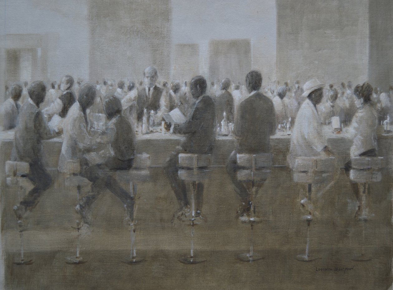 Lunch, meesterwerk door Lincoln Seligman