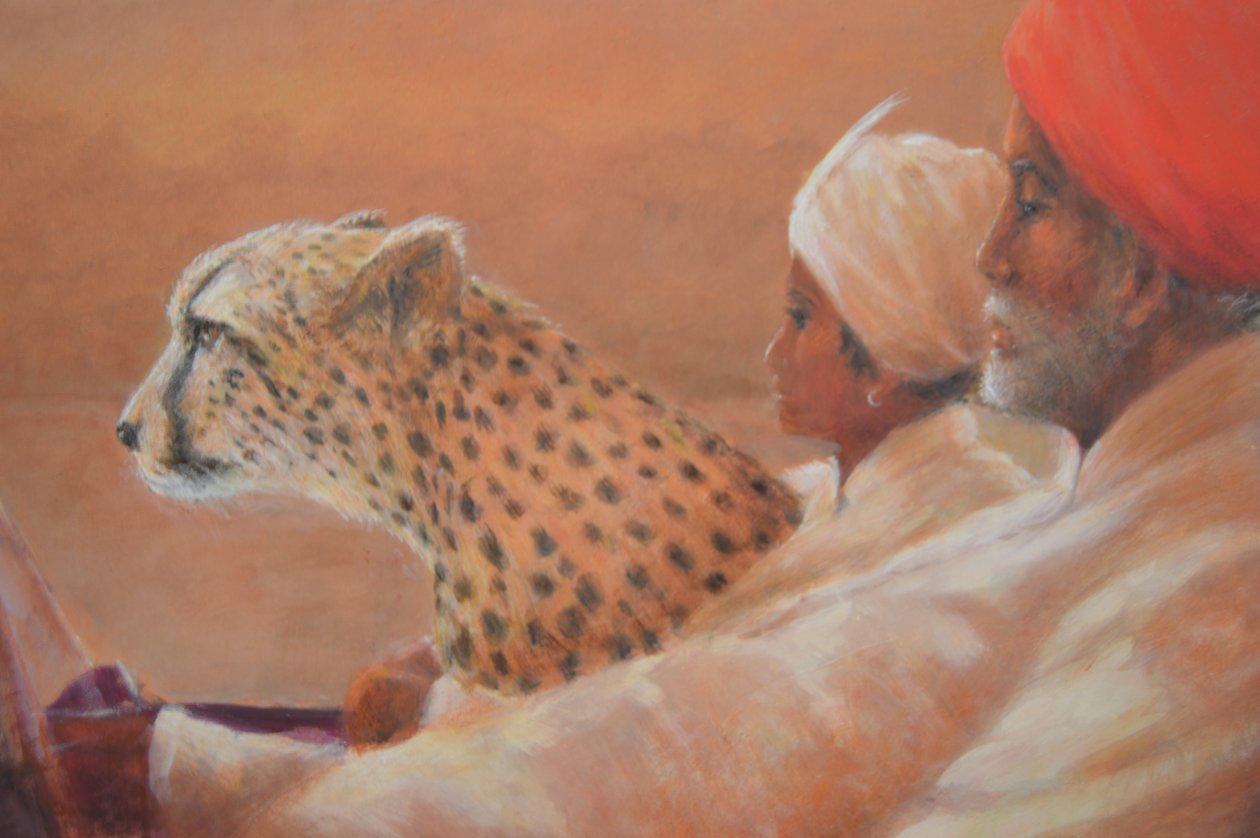 Maharadja, Jongen en Cheetah 2 door Lincoln Seligman