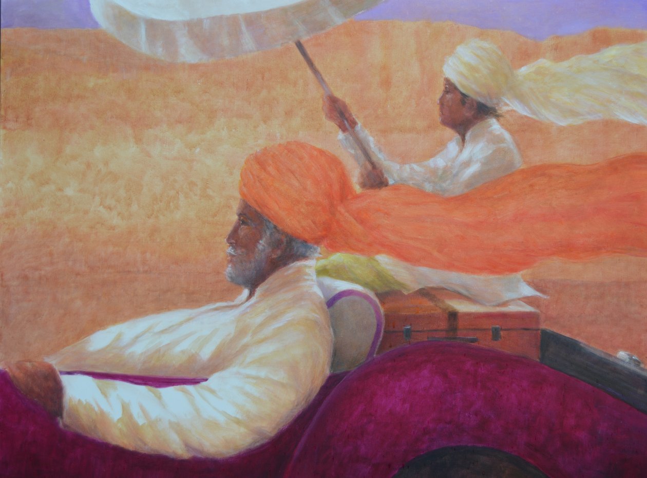 Maharadja en Paraplu door Lincoln Seligman