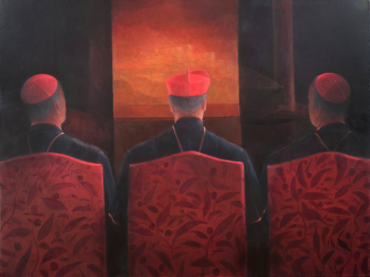 Drie kardinalen, 2012 door Lincoln Seligman
