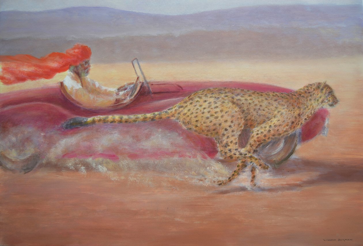 Cheetah versus Jaguar door Lincoln Seligman