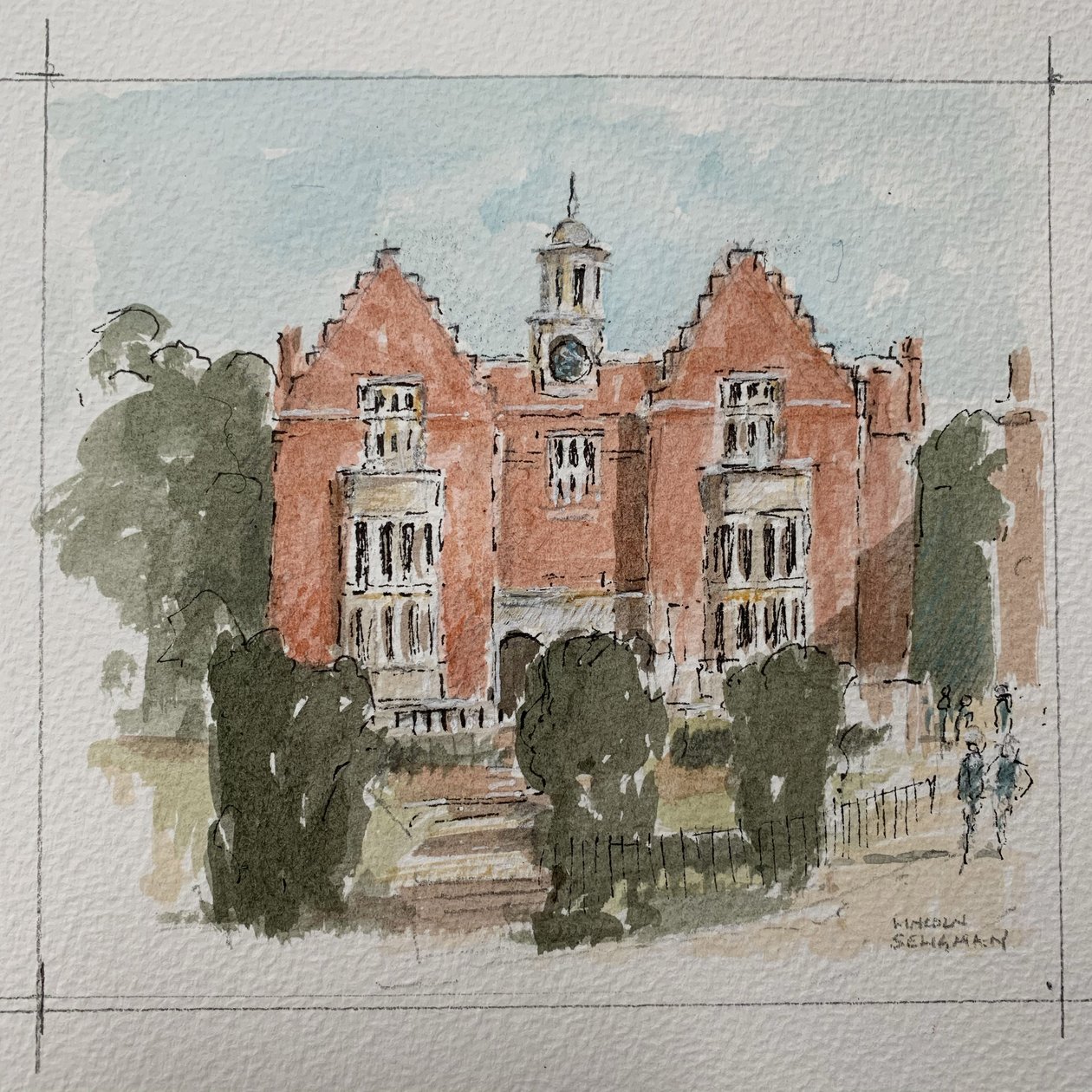 Harrow School door Lincoln Seligman
