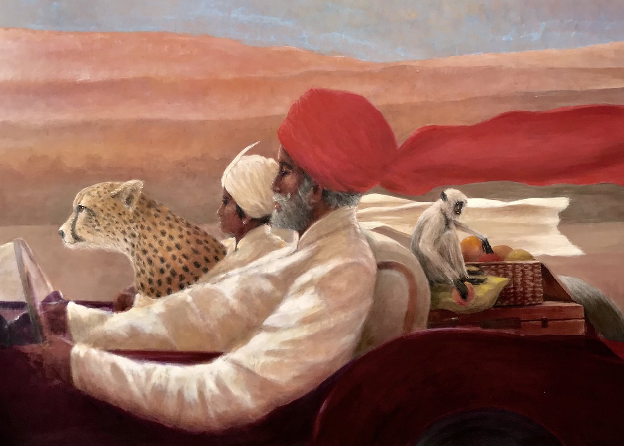 Apenpicknick door Lincoln Seligman