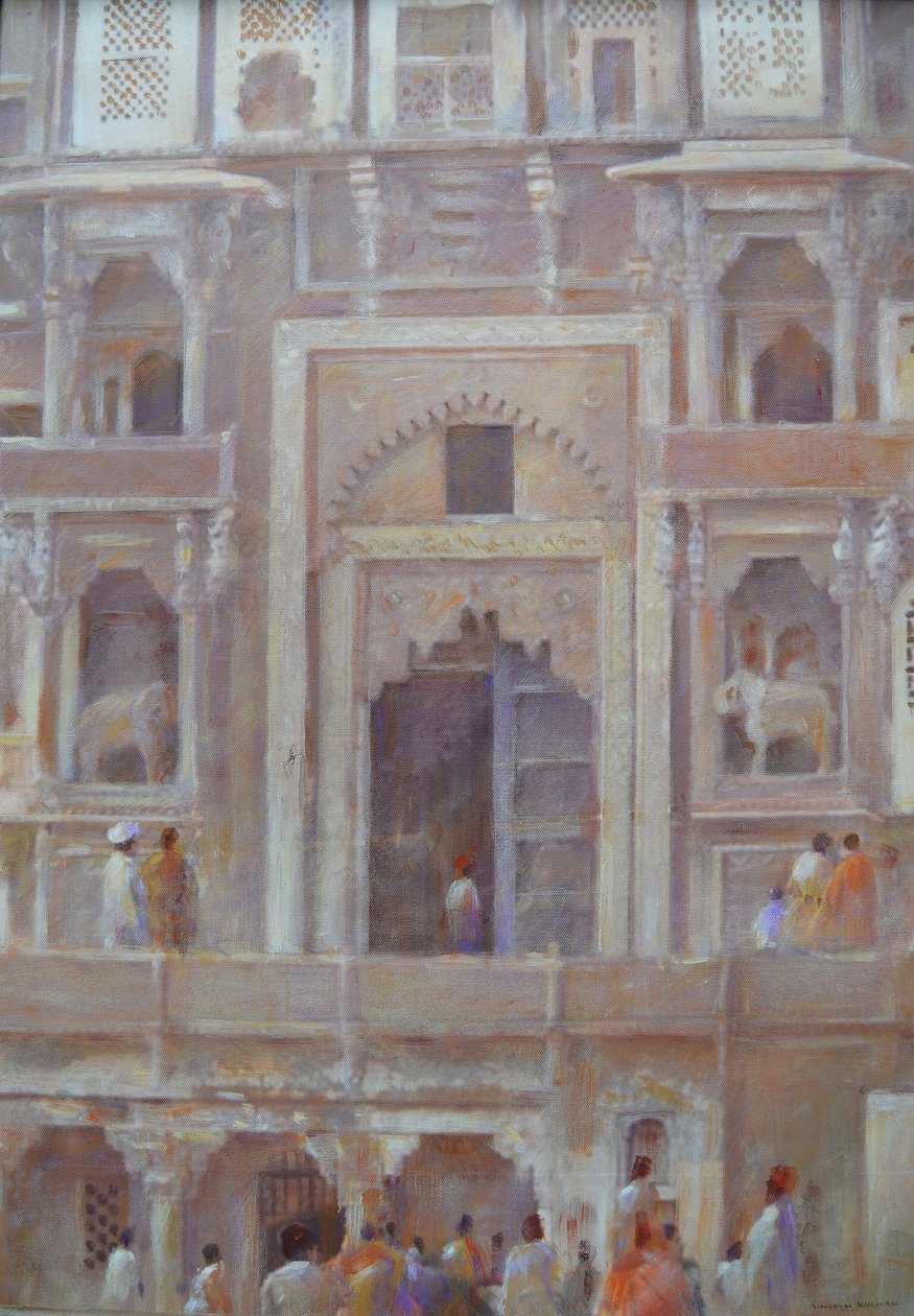 Orchha (paleis) door Lincoln Seligman