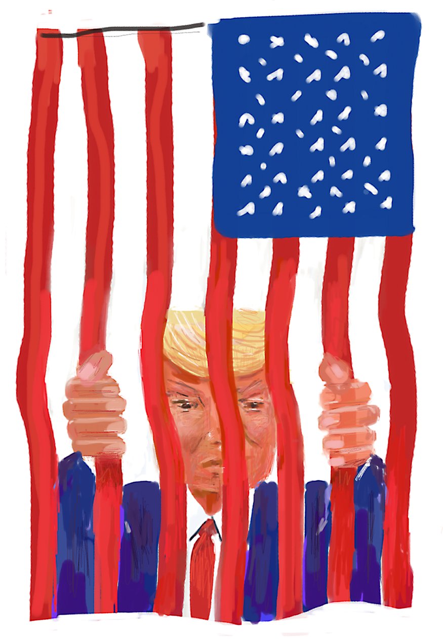 Trump door Lincoln Seligman