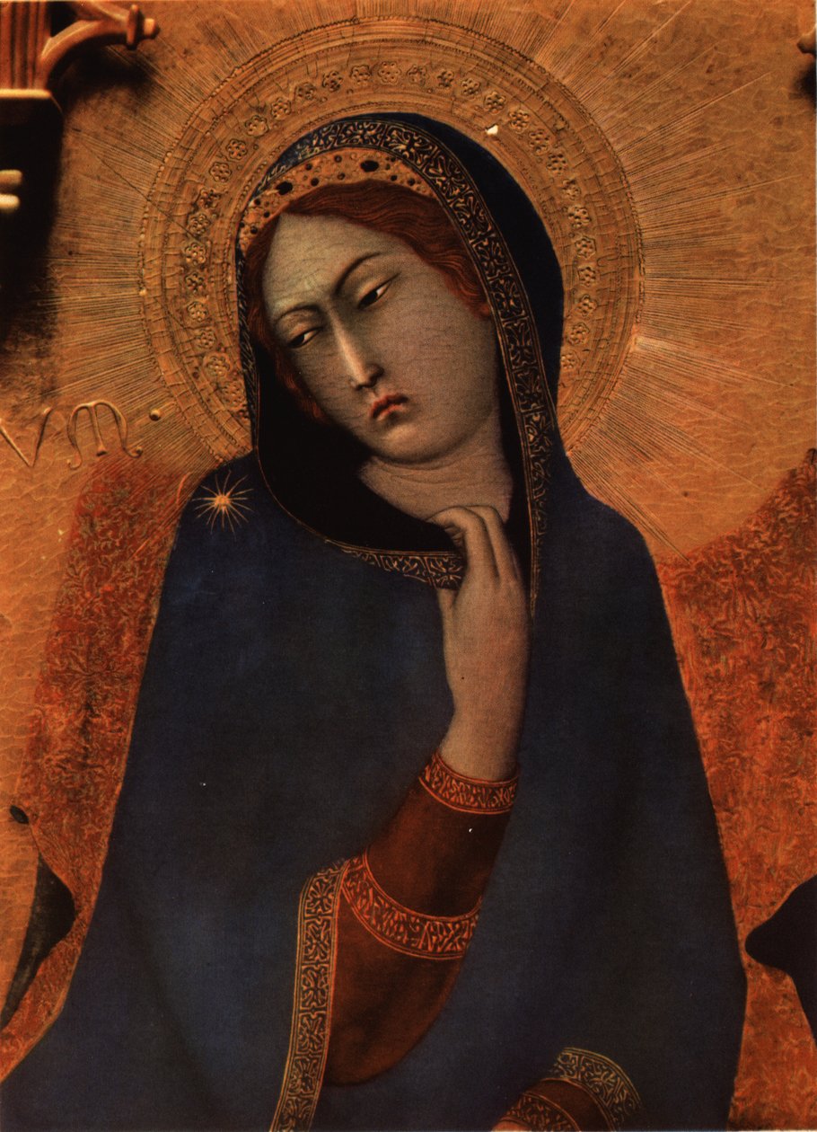 Madonna van Simone Martini door Lippo Memmi