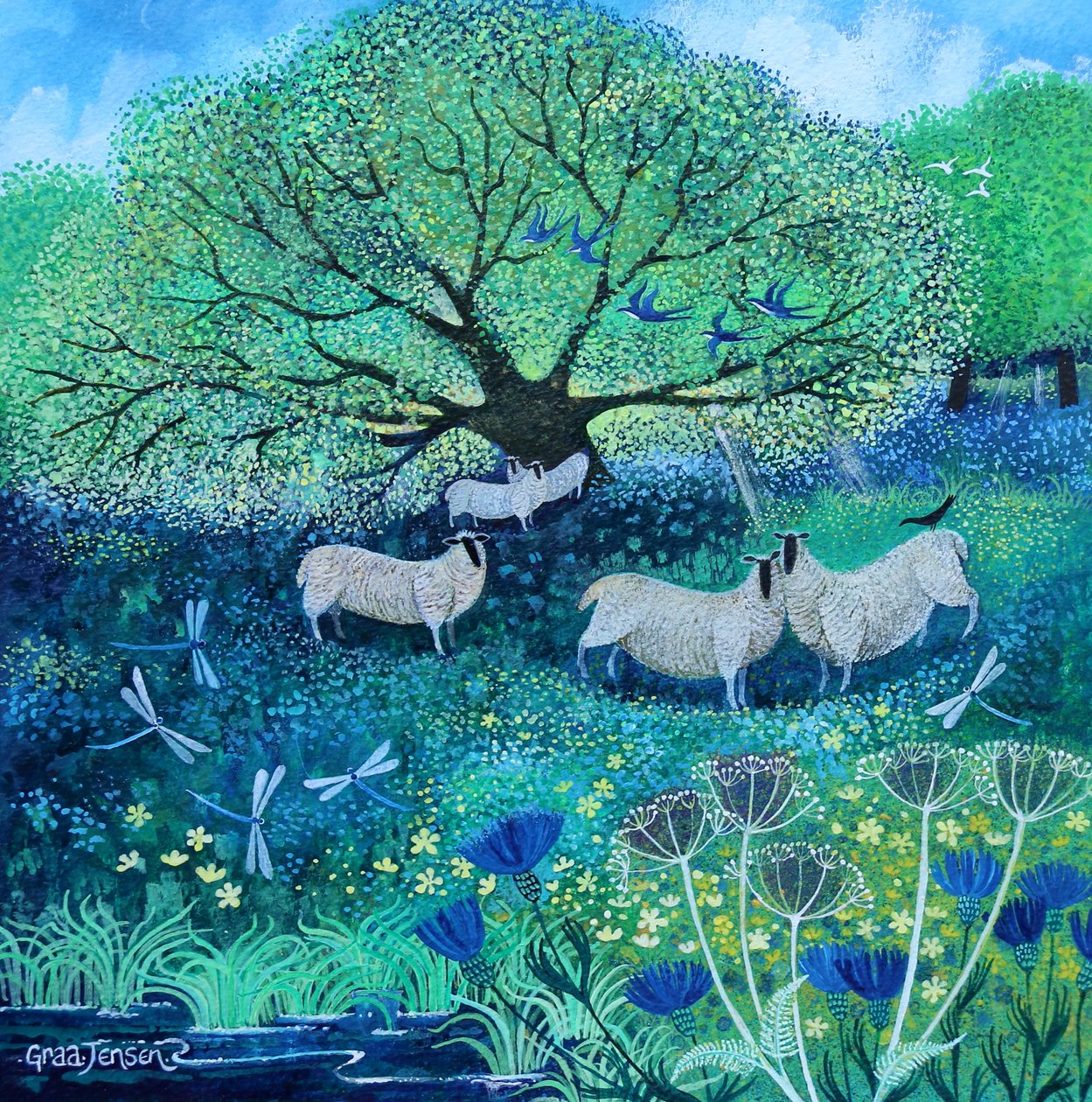 Libellen, 2022 door Lisa Graa Jensen