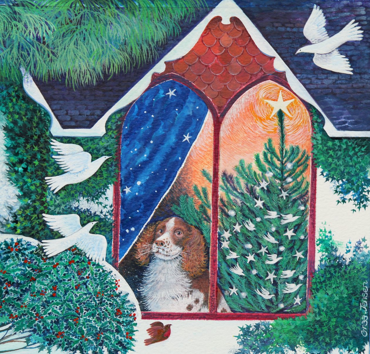 Wachten op Kerstmis door Lisa Graa Jensen