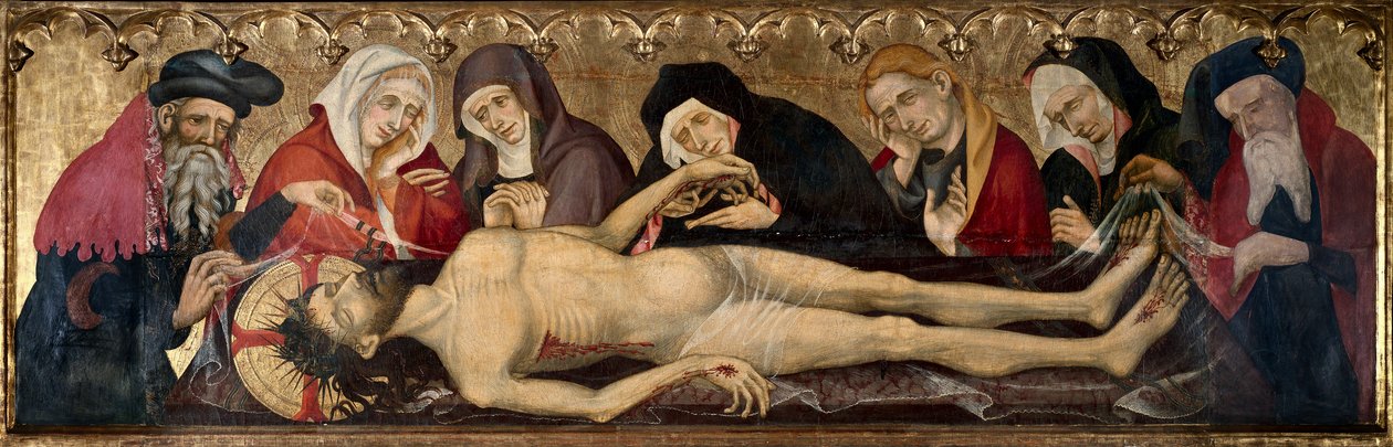 Pietà door Lluís Borrassà