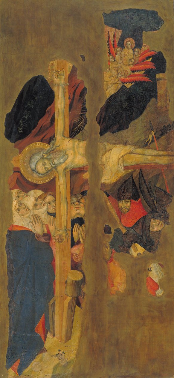 Kruisiging van Sint Andreas door Lluís Borrassà