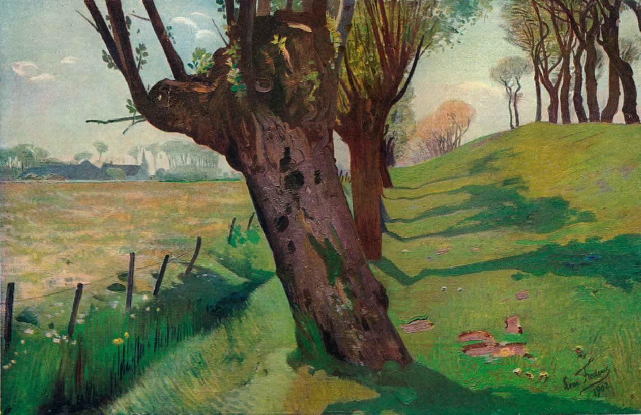 In Vlaams land, 1902 door Léon Frédéric
