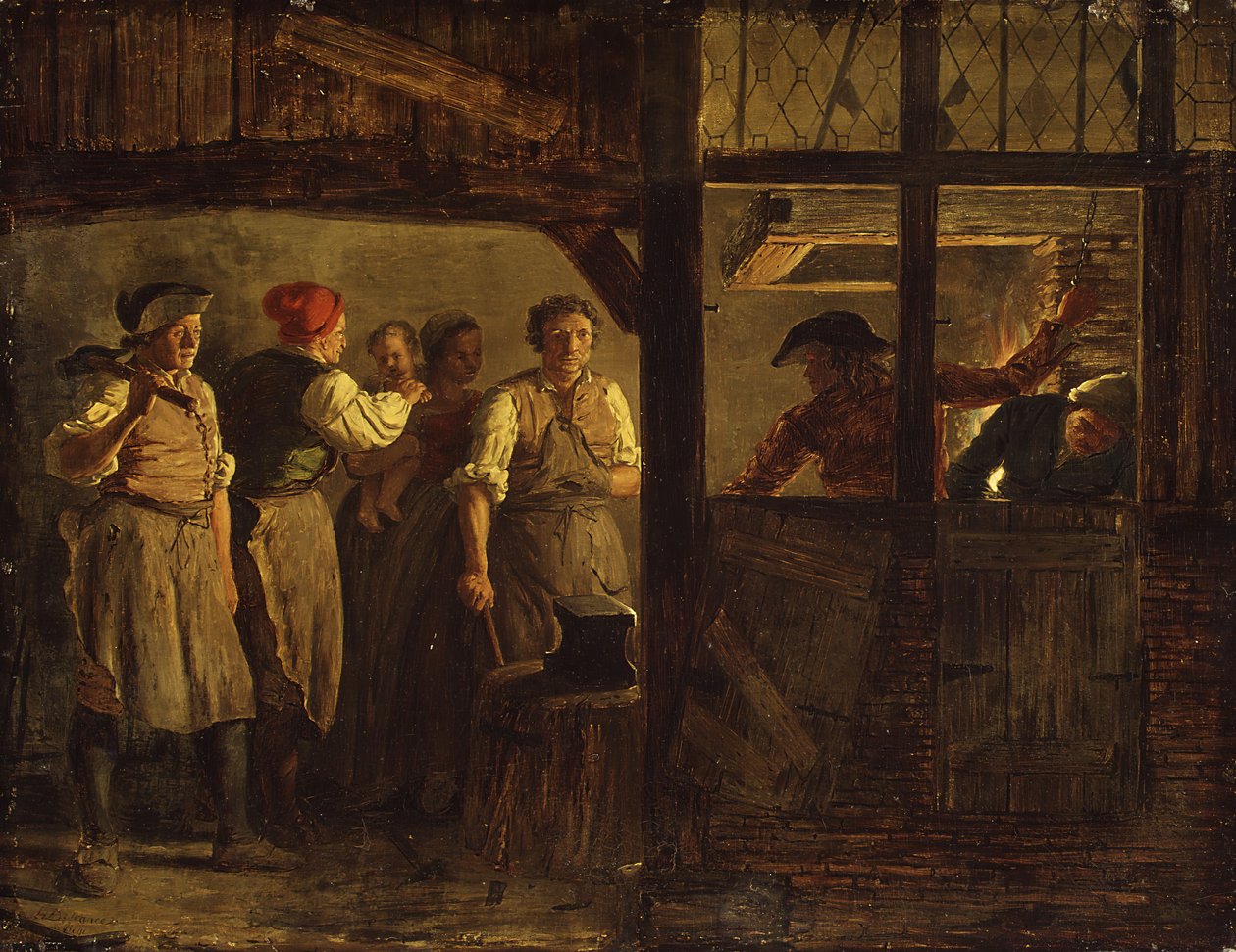De Smidse door Léonard Defrance