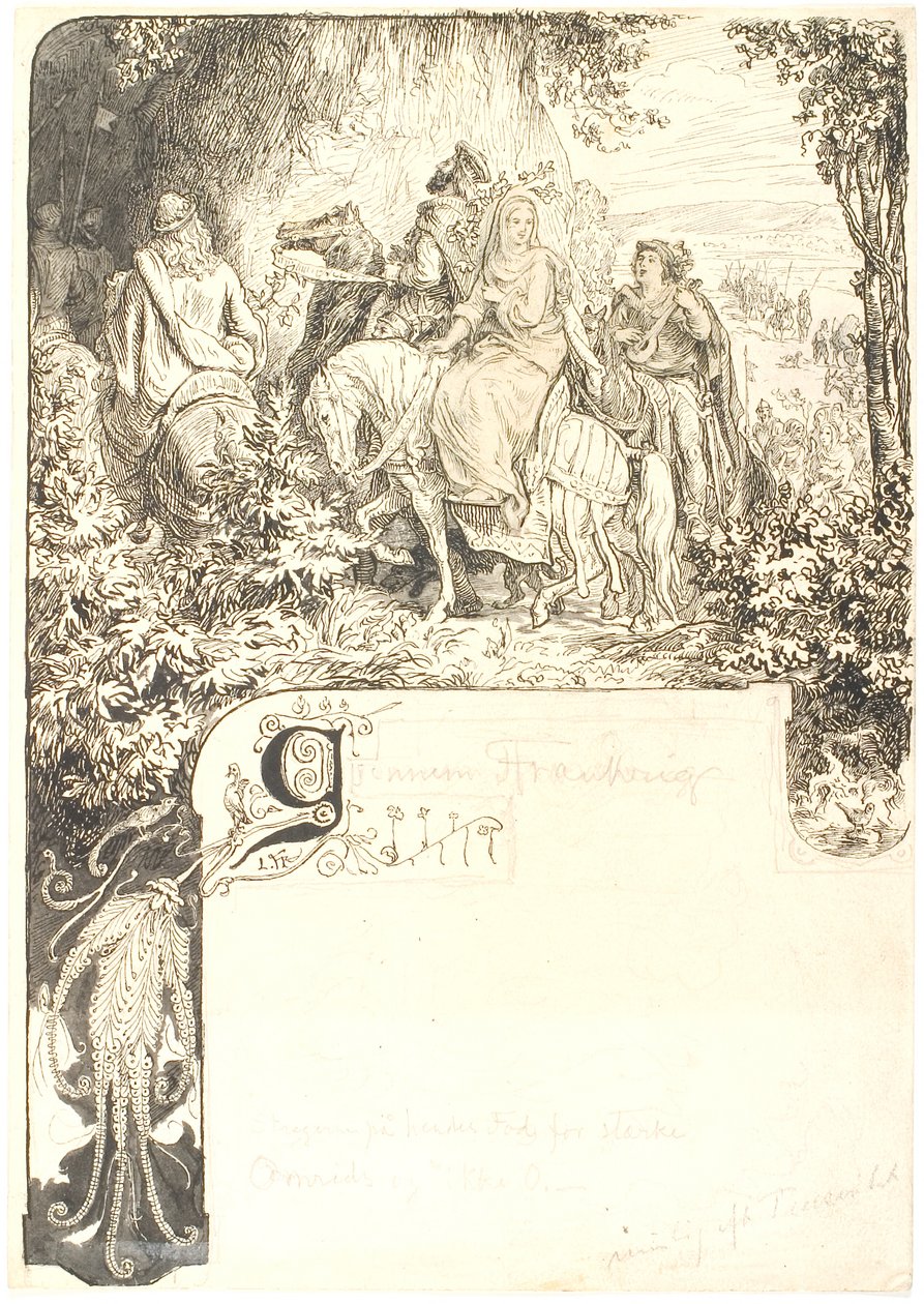 Door Frankrijk door Lorenz Frølich