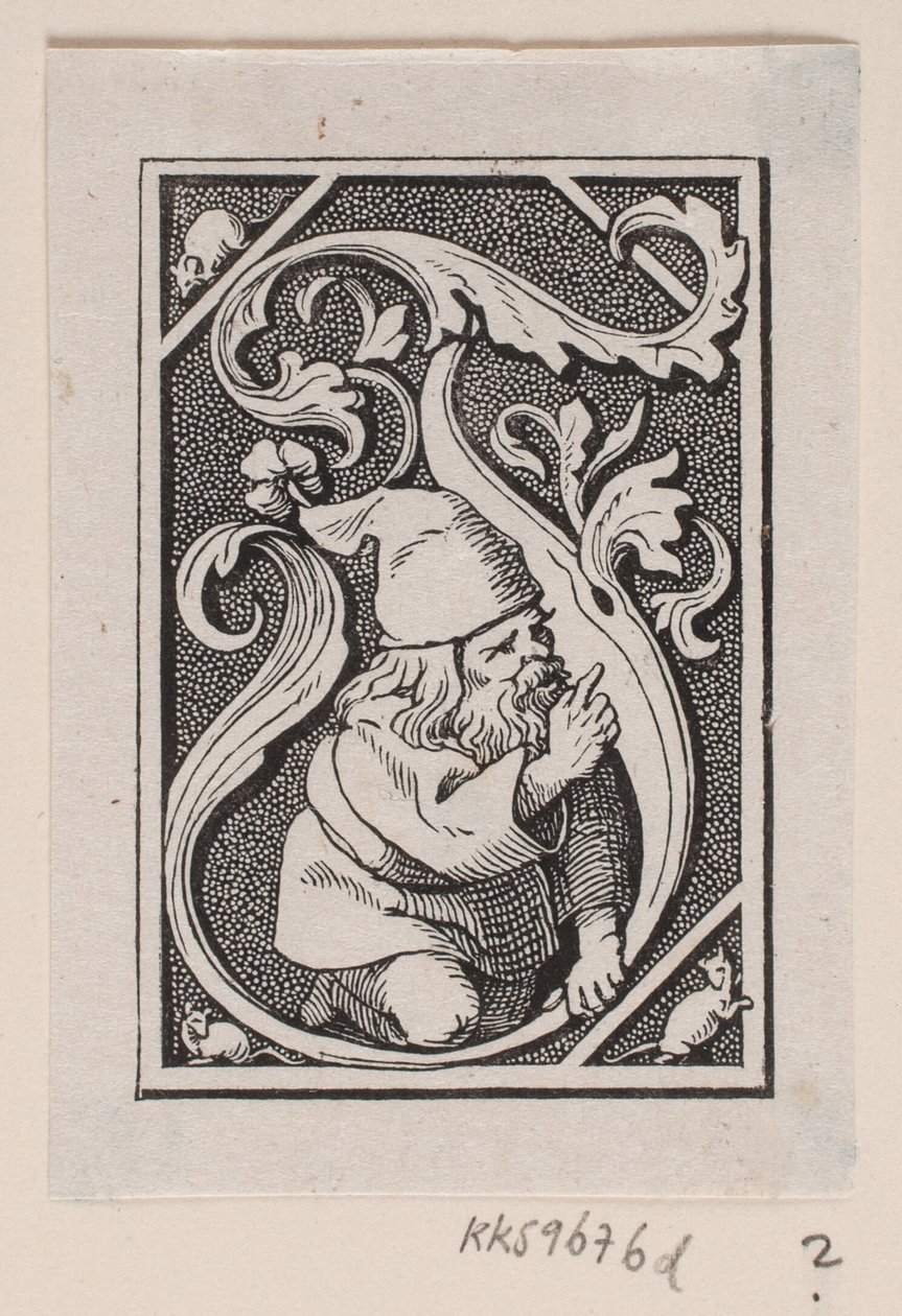Vignet met Kabouter door Lorenz Frølich