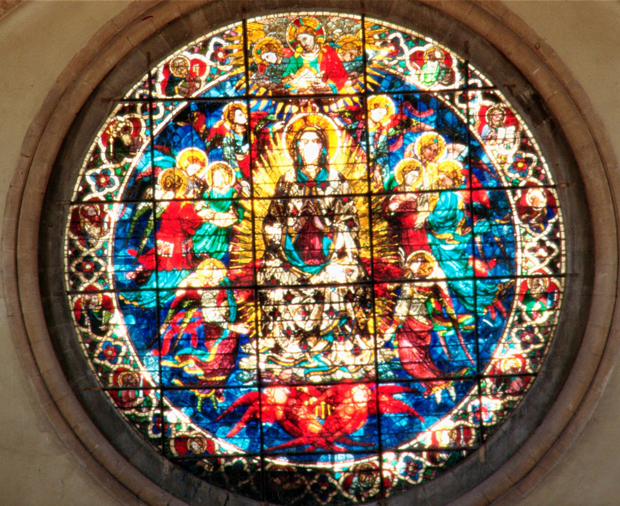 De Tenhemelopneming van de Maagd Maria door Lorenzo Ghiberti