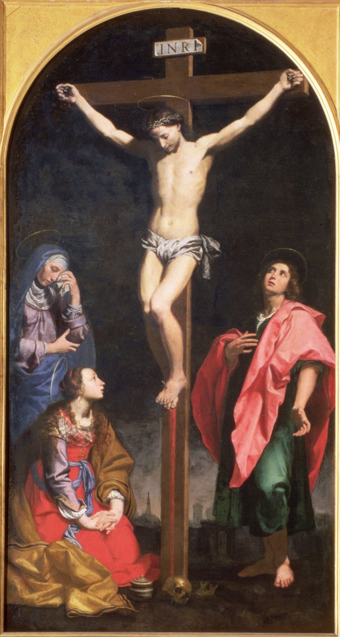 Kruisiging door Lorenzo Lippi