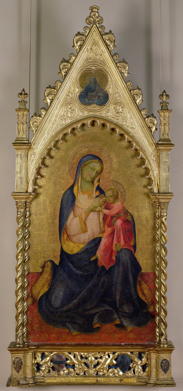 De Maagd en het Kind door Lorenzo Monaco