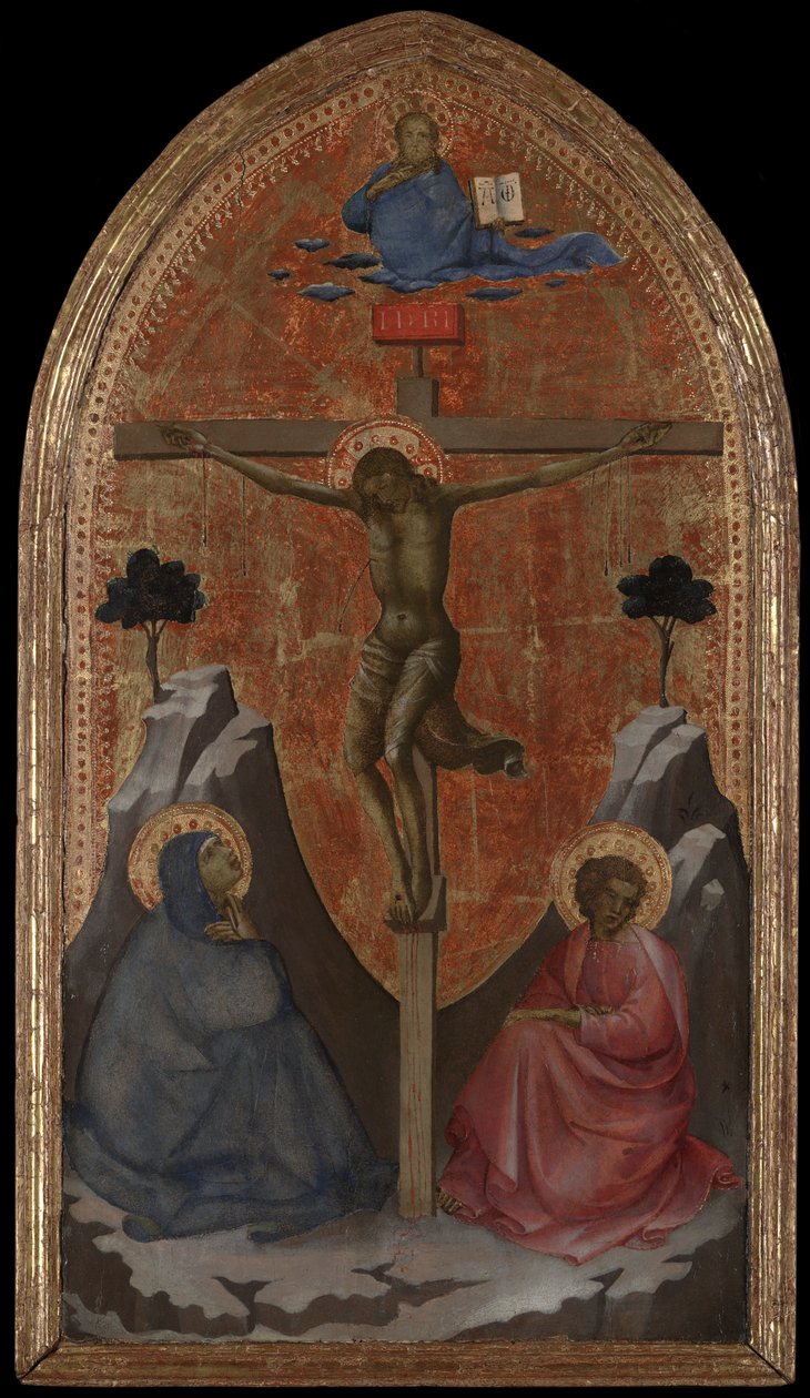 De kruisiging door Lorenzo Monaco