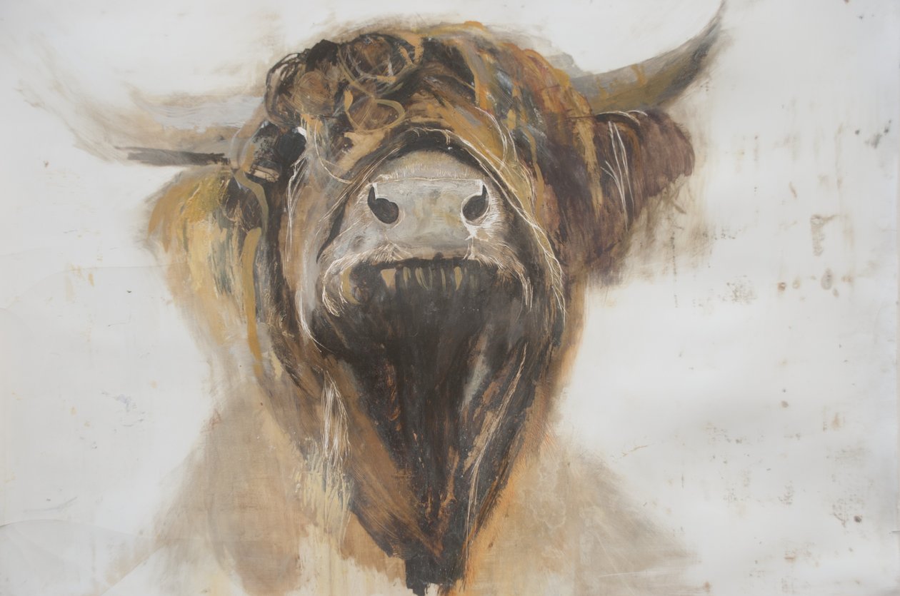 Heilige Koe, 2016 door Lou Gibbs