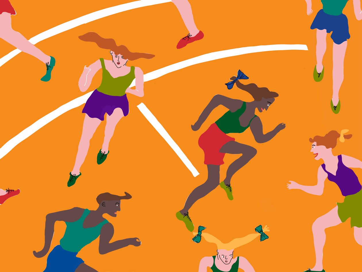 Olympische hardlopers, 2023 door Loudware Loudware