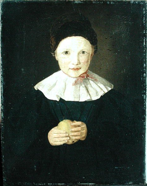 Portret van een Kind door Louis Asher