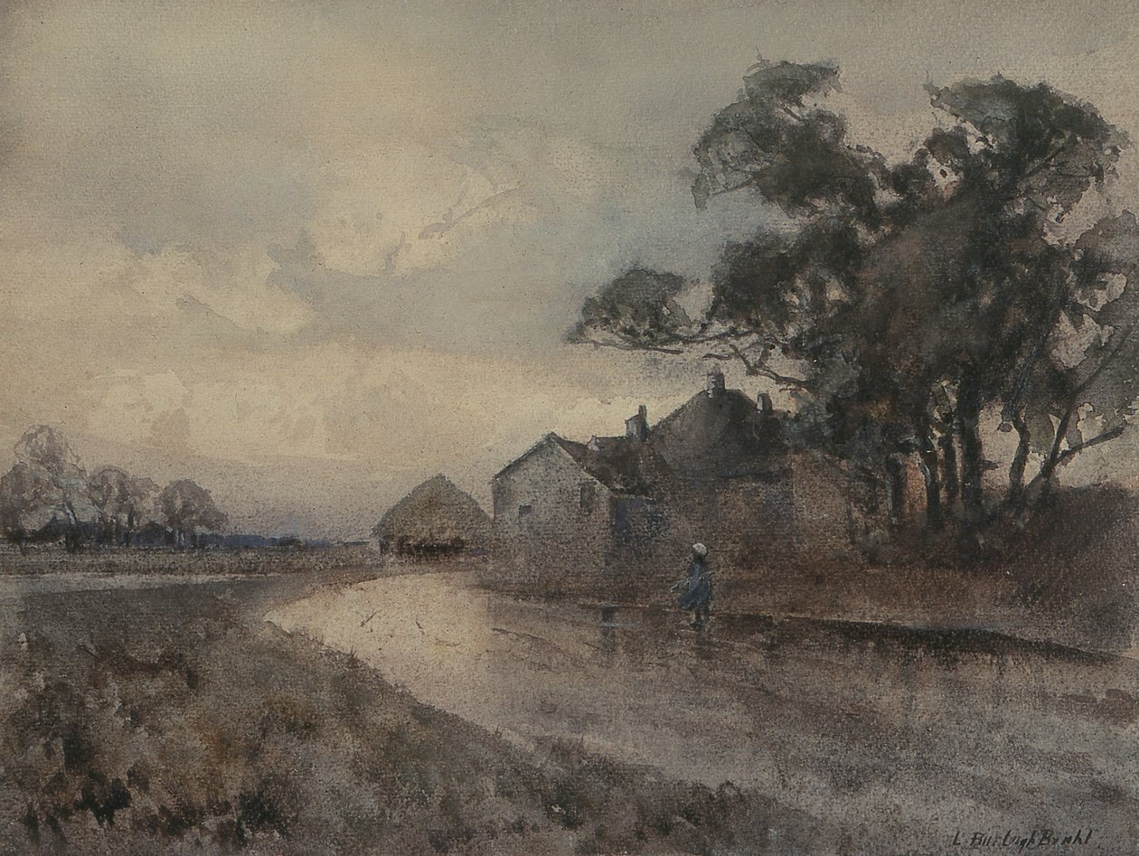 Beacontree Heath, bij Dagenham, Essex, ca. 1909 door Louis Burleigh Bruhl