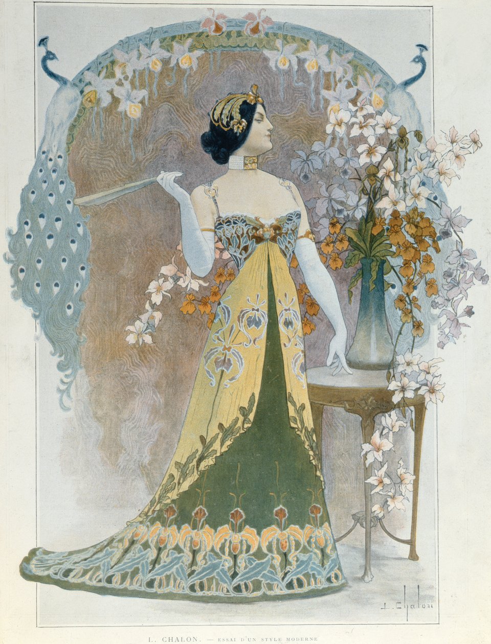 Essay over een Moderne Stijl, c.1899 door Louis Chalon