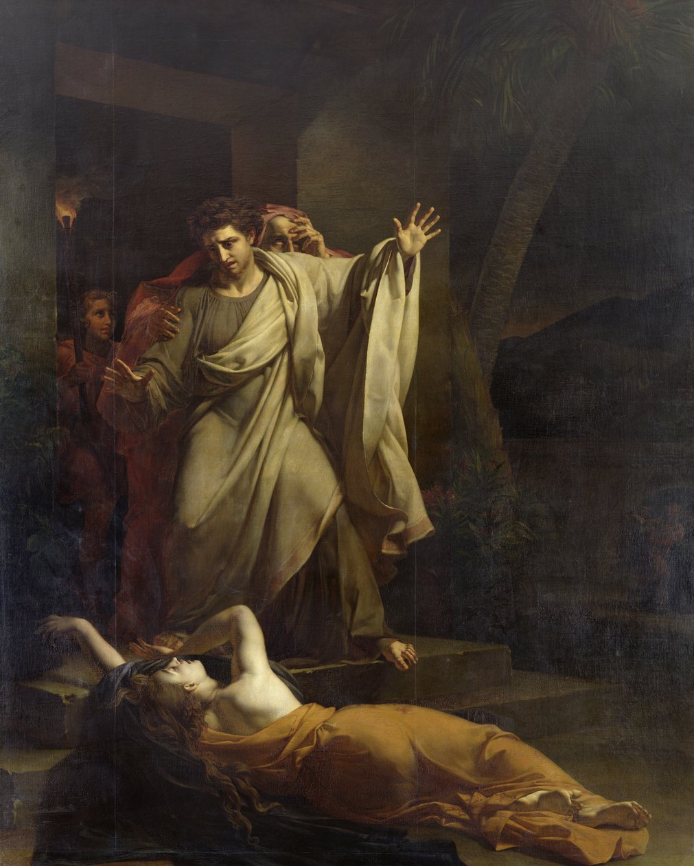 De Leviet van Efraïm door Louis Charles Auguste Couder
