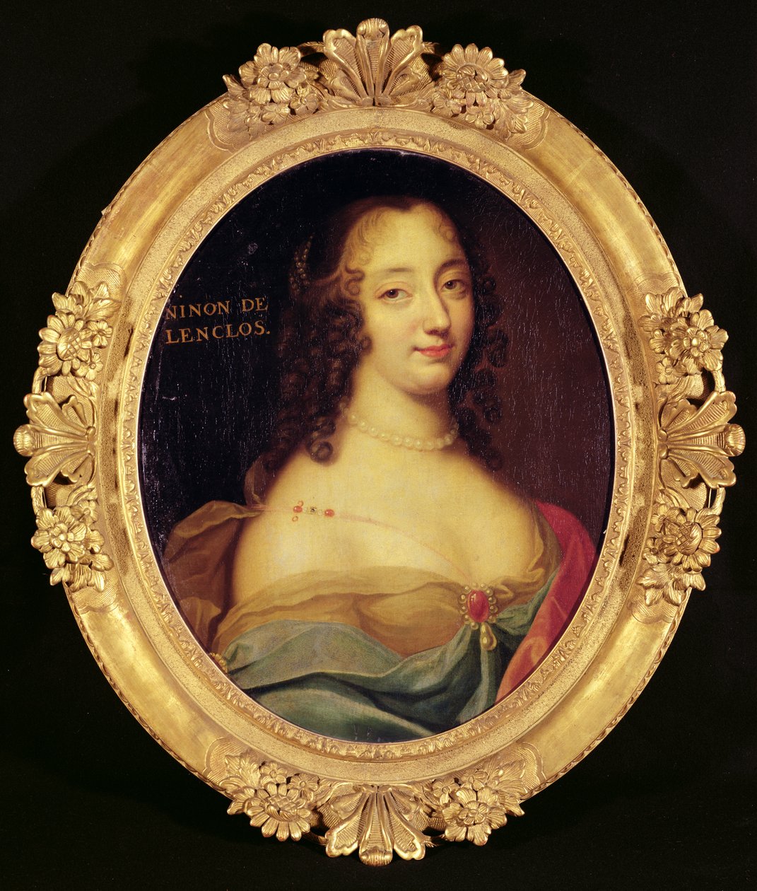 Ninon de Lenclos (1616-1706) door Louis Ferdinand Elle