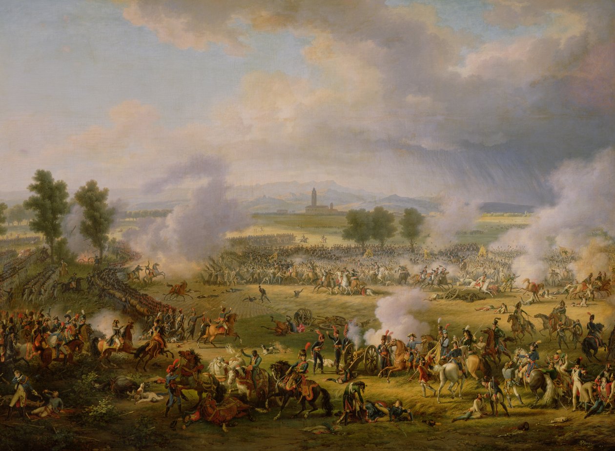 De Slag bij Marengo, 14 juni 1800, 1801 door Louis Lejeune