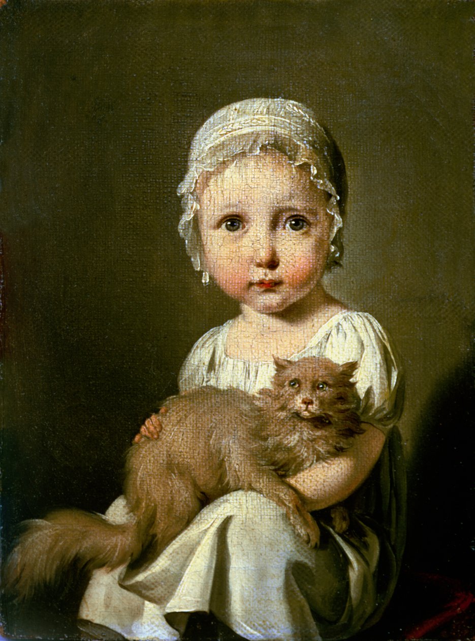 Gabrielle Arnault (1811-72), 1813 door Louis Leopold Boilly