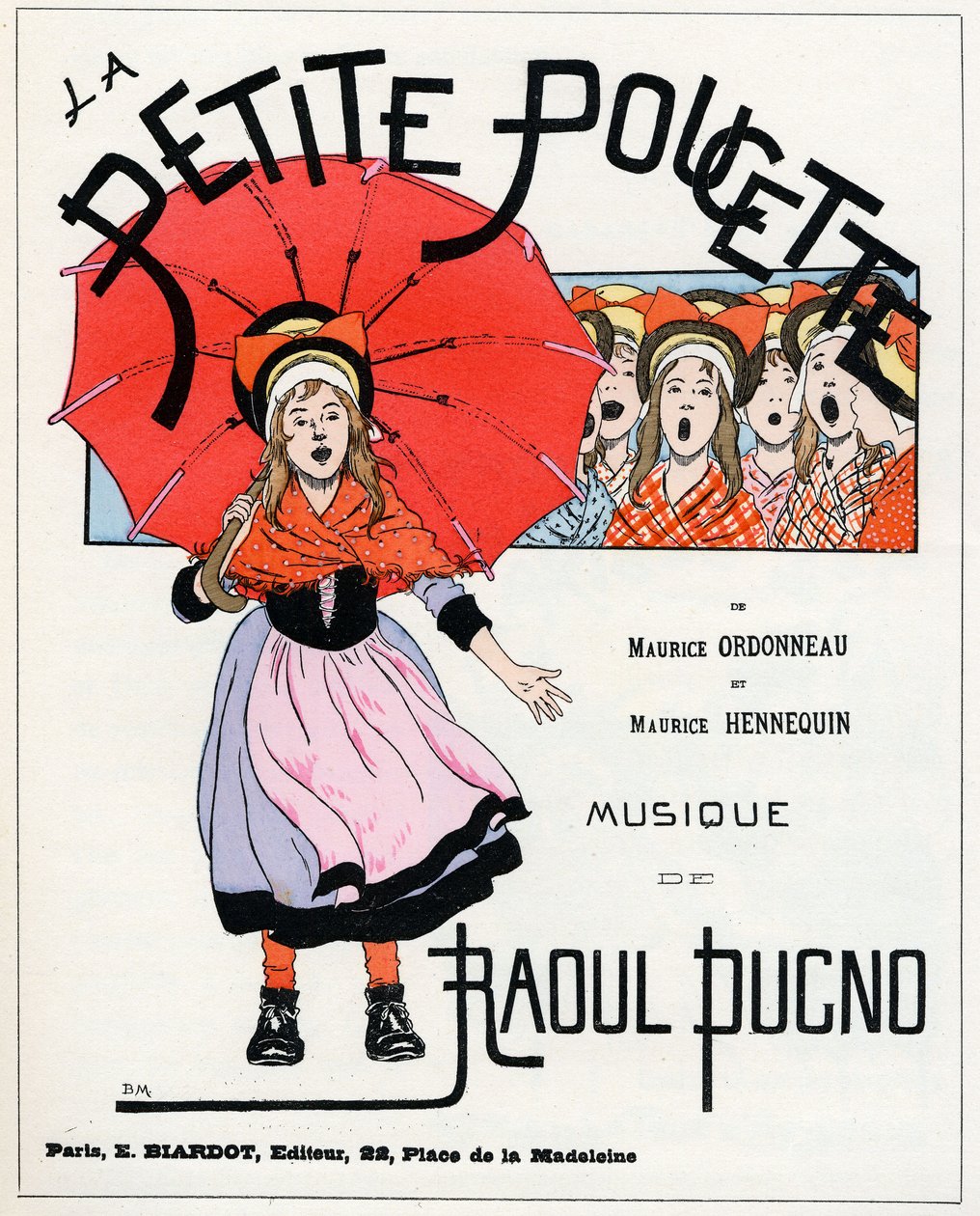 La Petite Poucette, 1896 door Louis Maurice Boutet de Monvel