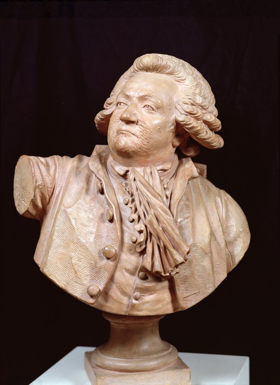 Buste van Mirabeau (1749-91) 1791 door Louis Pierre Deseine