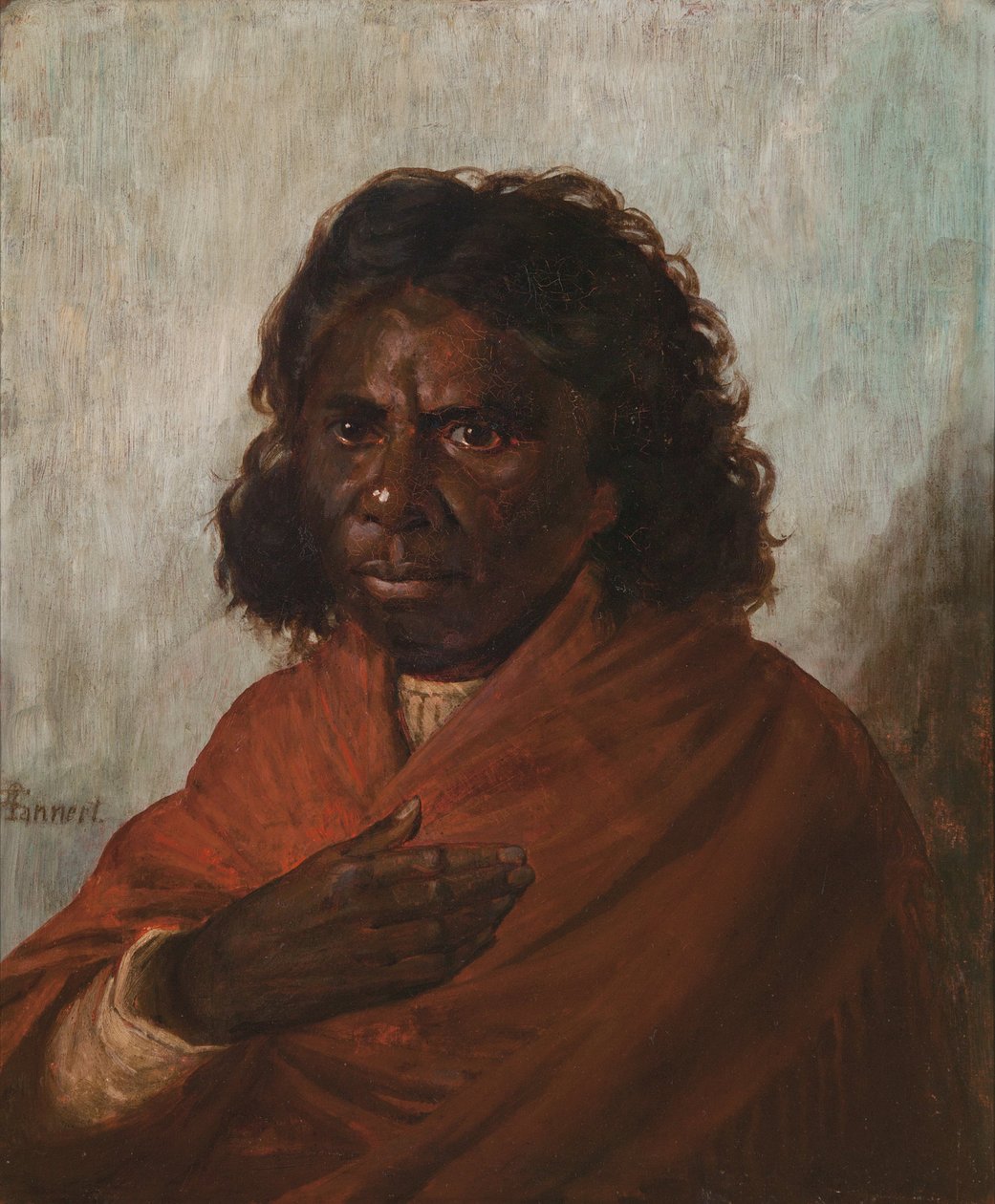 Een Aboriginal koningin door Louis Tannert