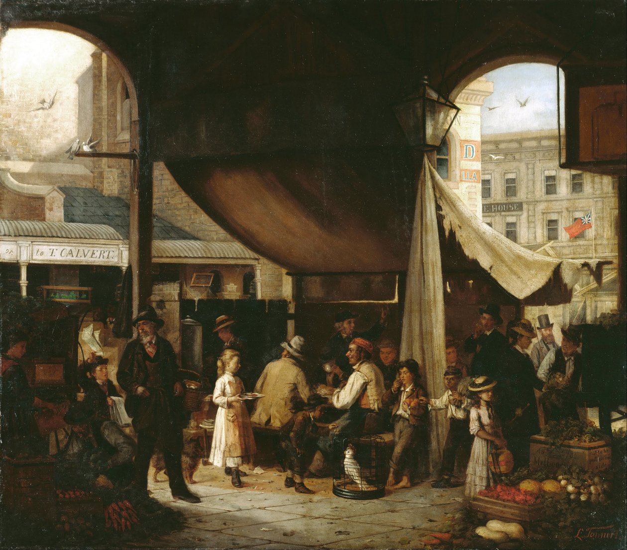 Paddys Markt door Louis Tannert